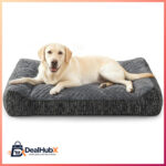 Hundebett Orthopädisch Ergonomisch Waschbar Rutschfest 97x71x22cm