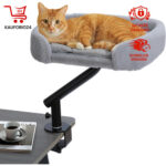 Katzenbett 360° Drehbar mit Plüschball Hängematte