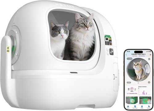 Selbstreinigende Katzentoilette Max Pro 2 mit