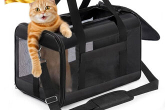Conlun Transportbox Katze M, Flugzeugtaugliche Katzentransportbox