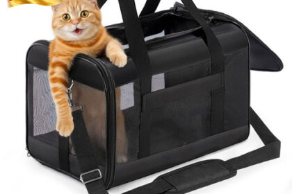 Conlun Transportbox Katze M, Flugzeugtaugliche Katzentransportbox