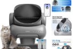 M1 Plus Katzenklo selbstreinigend, offenes Design,