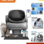 M1 Plus Katzenklo selbstreinigend, offenes Design,