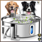 Trinkbrunnen 7L Edelstahl mit 5-Schicht Filtration