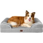 Hundebett orthopädisch Groß Hunde 104x69cm atmungsaktiv