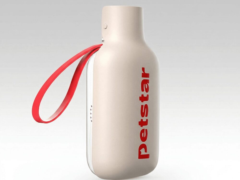 Portable Dog Water Bottle – 550/350ml 150° Fold Wide-Mouth, Leak-Proof for Outdoor Walking | Traverseon