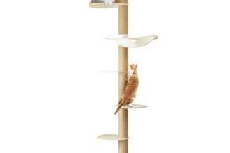 Katzenkratzbaum Kratzbaum 6 Etagen Hochwandtürme Wandmontage