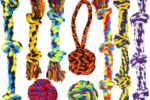Hundespielzeug Set 9 Stück Groß Baumwolle