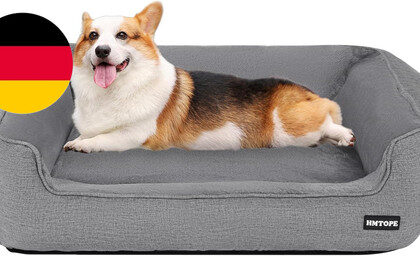 HMTOPE Hundebett Mittelgroße Hunde, Abnehmbar Waschbar,