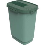 rotho Tierfutterbehälter 'CODY' aus Recyclingkunststoff, 10 l, mistletoe green