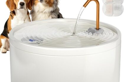 Trinkbrunnen Keramik 4L für Hunde Katzen
