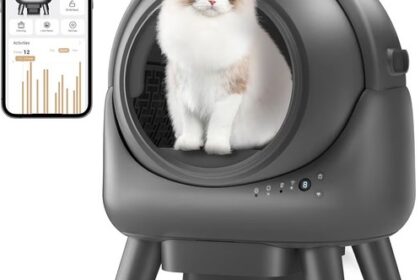 Katzenklo Selbstreinigend,mit 360° Sensoren,App-steuerbar