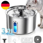 Katzenbrunnen Edelstahl 3,2L/108Oz Trinkbrunnen Für Katze
